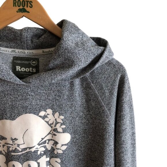 Roots Hoodie Size Small Grey Salt & Pepper Canada - Picture 6 of 14